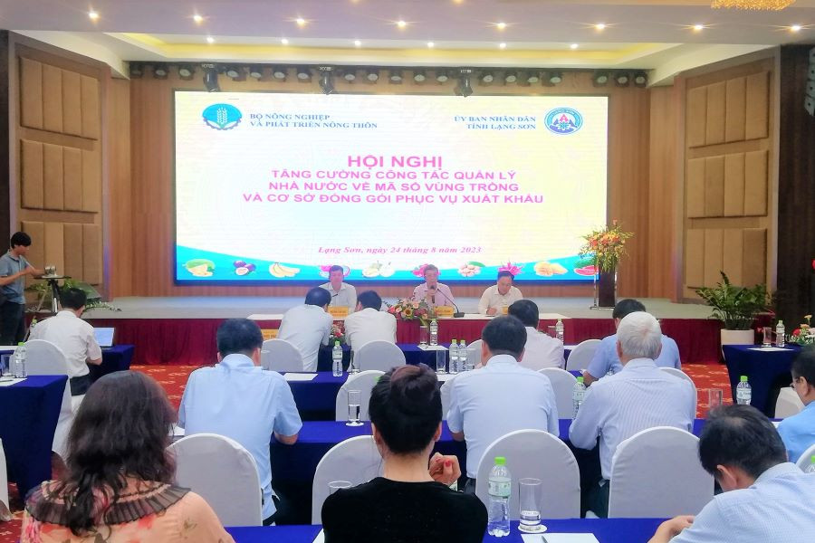 Hội nghị tăng cường quản lý nhà nước về mã số vùng trồng và cơ sở đóng gói phục vụ xuất khẩu